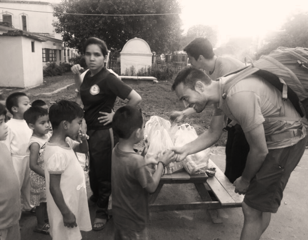 Niños en Nepal